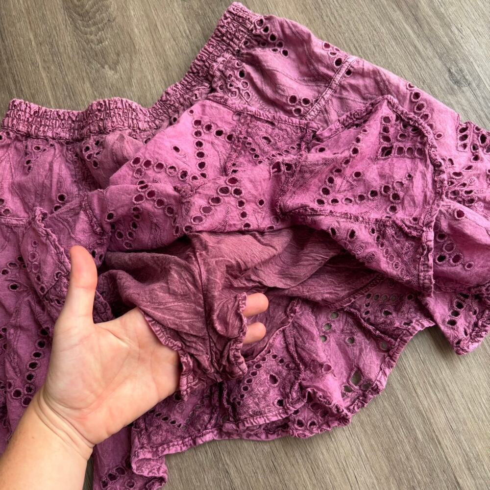 Free People Serenity Skirt Purple Small - Picture 6 of 10